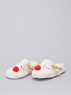 Pantufas tipo chinelas renas - Kiabi