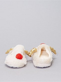 Pantufas tipo chinelas renas - Kiabi