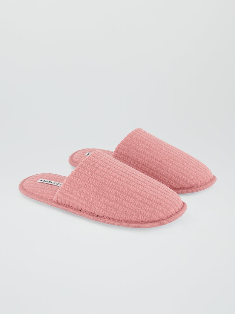 Pantufas tipo chinelas Rosa - Kiabi