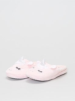 Pantufas tipo chinelas 'unicórnios' - Kiabi