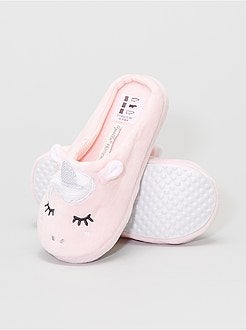 Pantufas tipo chinelas 'unicórnios' - Kiabi