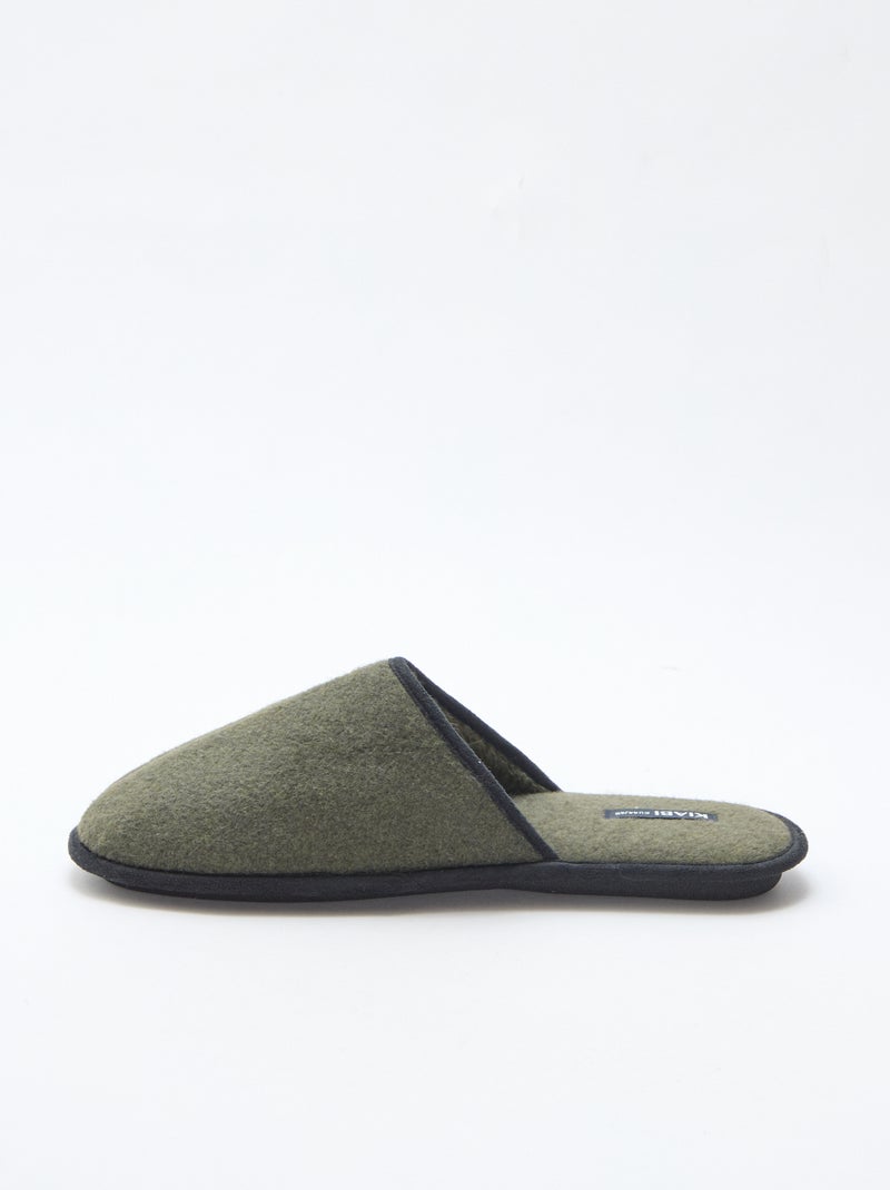 Pantufas tipo chinelas Verde - Kiabi
