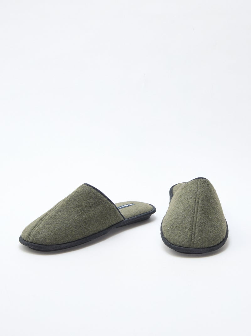 Pantufas tipo chinelas Verde - Kiabi