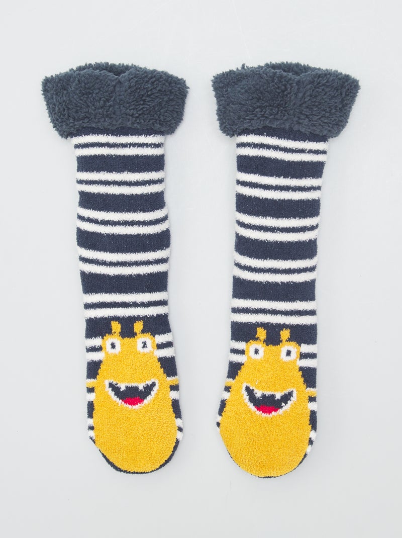 Pantufas tipo meia AMARELO - Kiabi