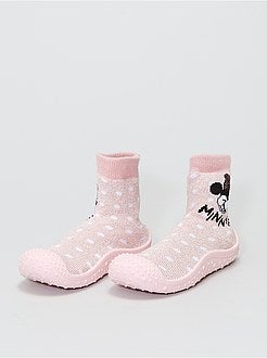 Pantufas tipo meia 'Minnie' - Kiabi
