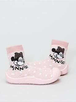 Pantufas tipo meia 'Minnie' - Kiabi