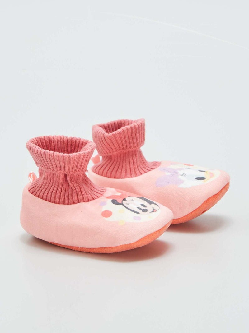 Pantufas tipo meia 'Minnie' ROSA - Kiabi