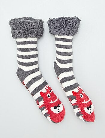 Pantufas tipo meia