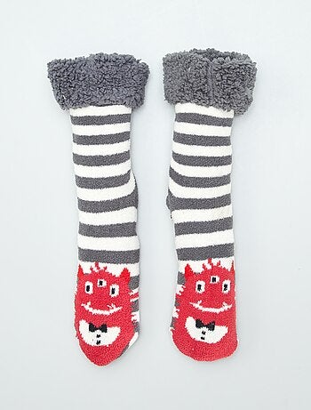 Pantufas tipo meia
