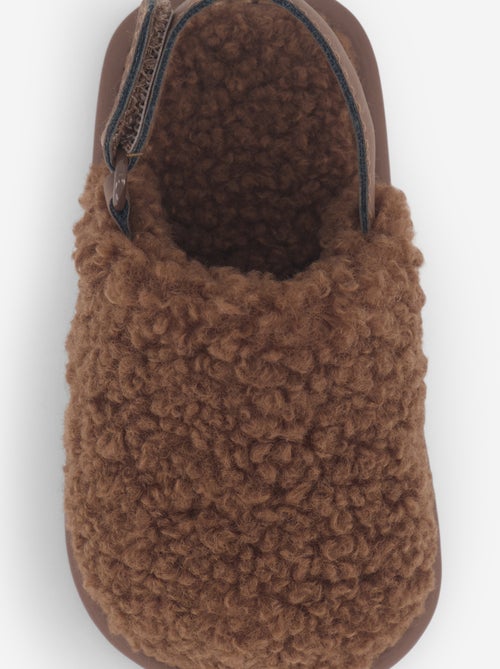 Pantufas tipo mule com tiras de suporte - Kiabi