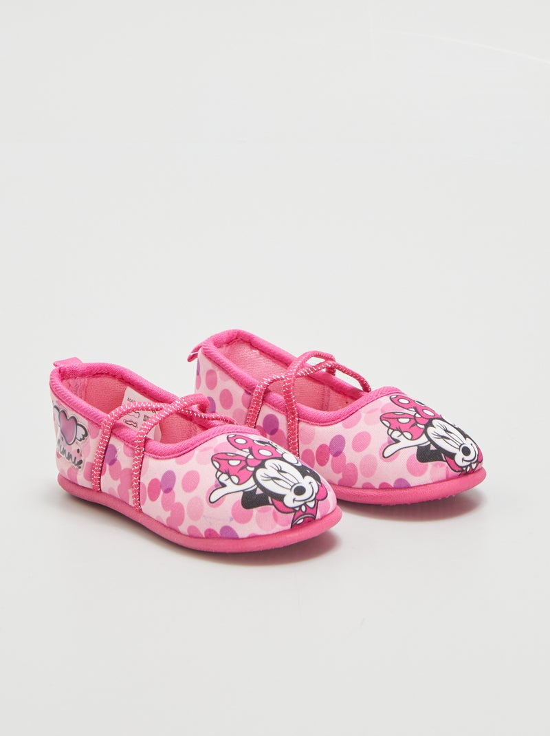 Pantufas tipo sabrina 'Minnie' ROSA - Kiabi