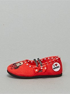 Pantufas tipo sabrina 'Minnie' - Kiabi