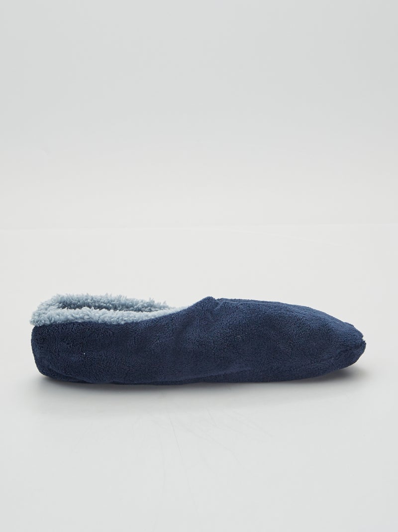 Pantufas tipo sabrinas forradas Azul - Kiabi