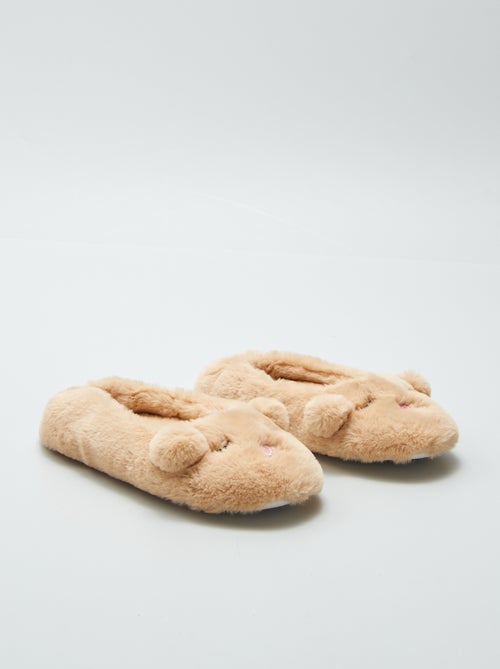 Pantufas tipo sabrinas forradas - Kiabi