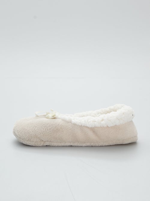 Pantufas tipo sabrinas forradas - Kiabi