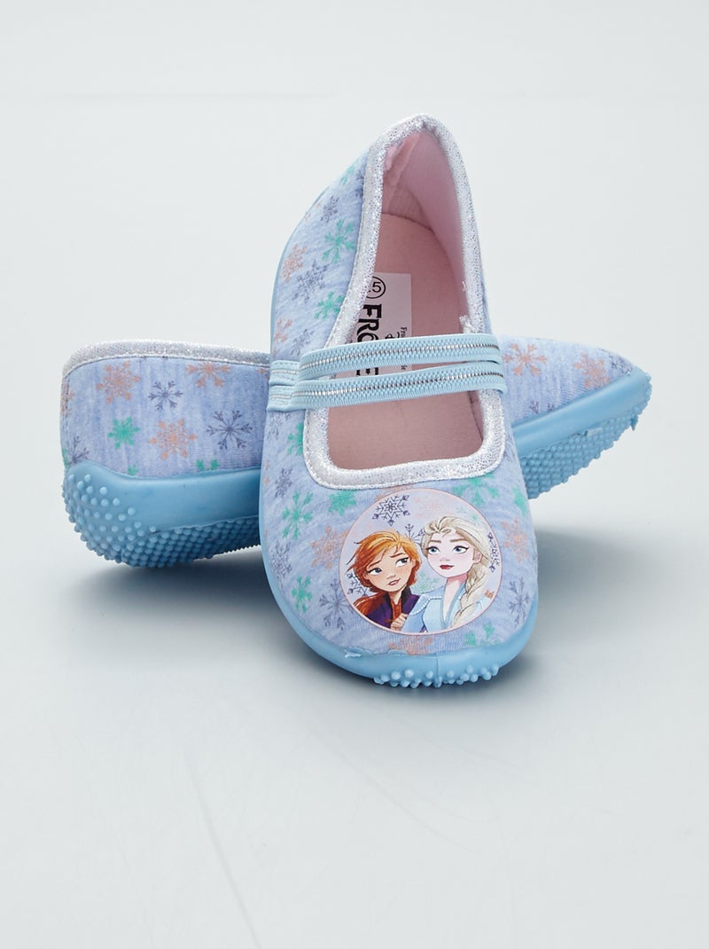 Pantufas tipo sabrinas 'Frozen' Azul - Kiabi
