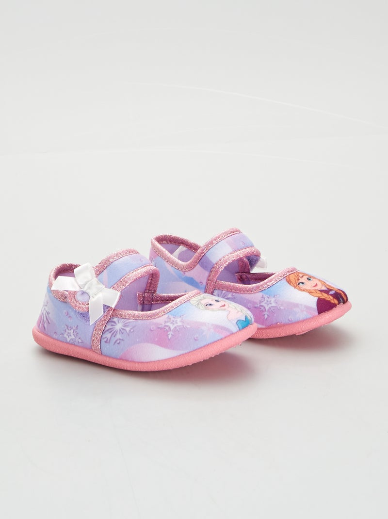 Pantufas tipo sabrinas 'Frozen' ROSA - Kiabi