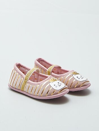 Pantufas tipo sabrinas 'gato'