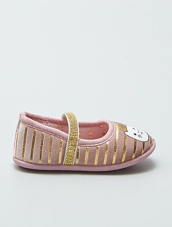 Pantufas tipo sabrinas 'gato'