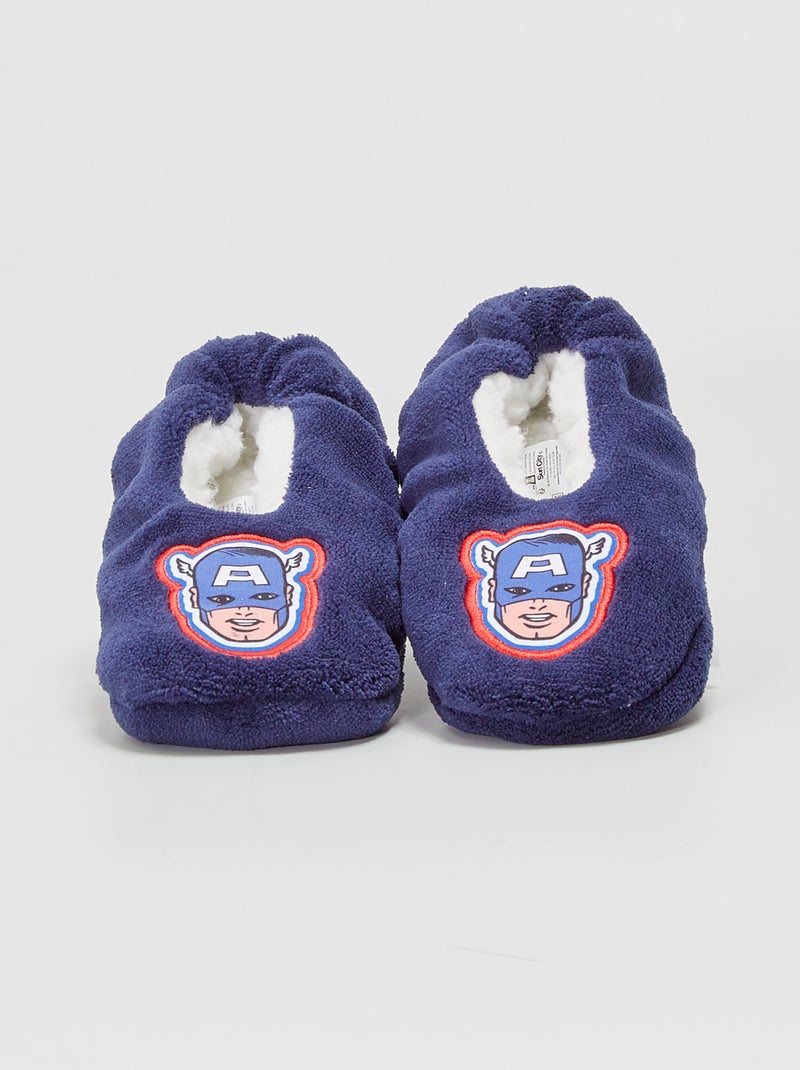 Pantufas tipo sabrinas 'Marvel' Azul Naval - Kiabi