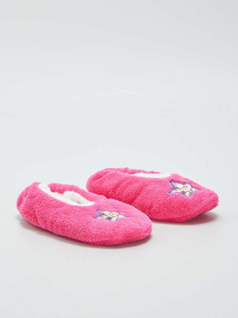 Pantufas tipo sabrinas 'Patrulha Pata' ROSA - Kiabi