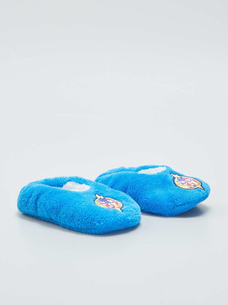 Pantufas tipo sabrinas 'Sonic' Azul - Kiabi