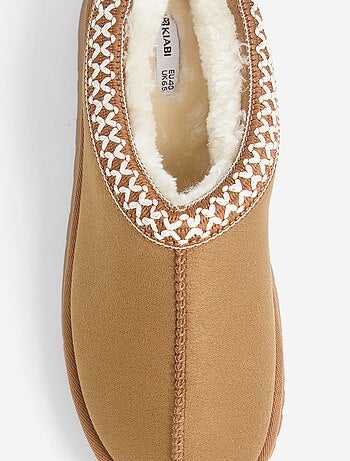 Pantufas tipo soca forradas