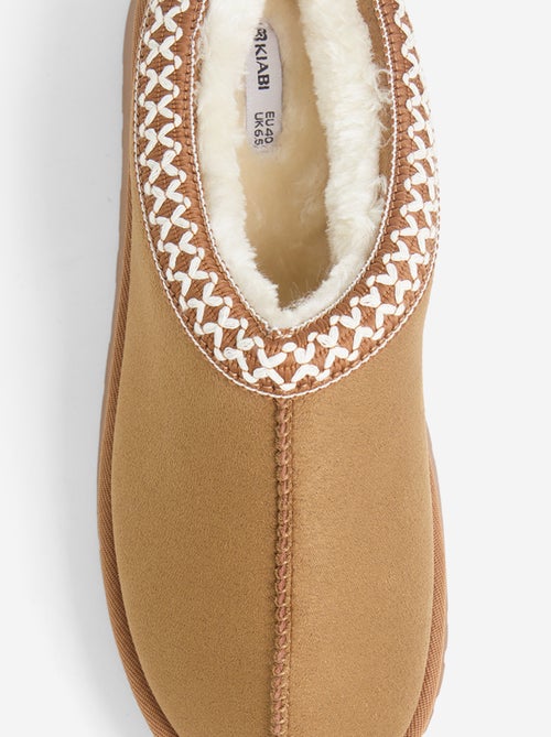 Pantufas tipo soca forradas - Kiabi
