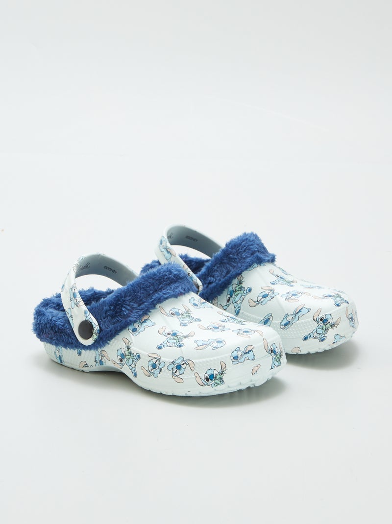 Pantufas tipo socas 'Stitch' Azul - Kiabi