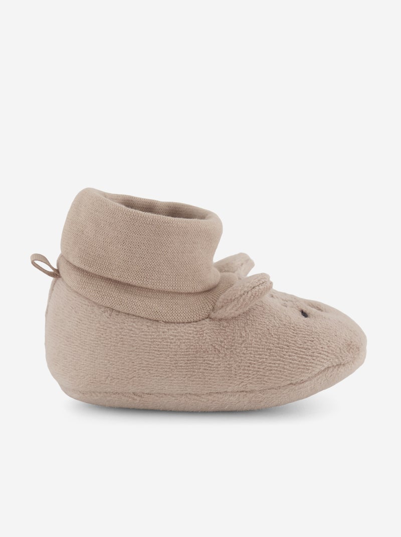 Pantufas 'urso' BEGE - Kiabi