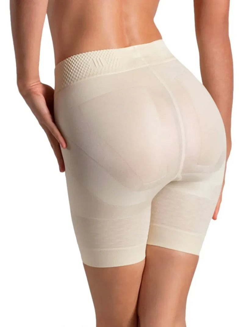 Panty push up modelador emagrecedor Bege - Kiabi