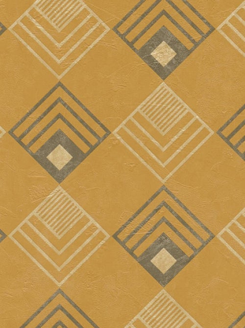 Papel de parede quadrado art deco - Kiabi Papel de parede quadrado art deco - Kiabi