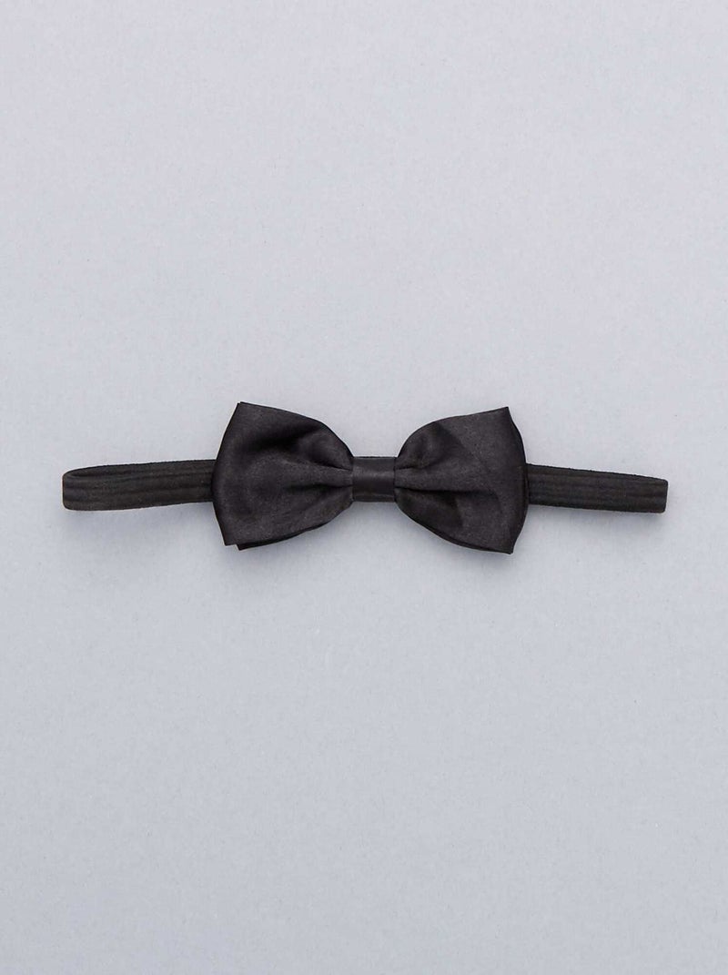 Papillon em cetim Preto - Kiabi