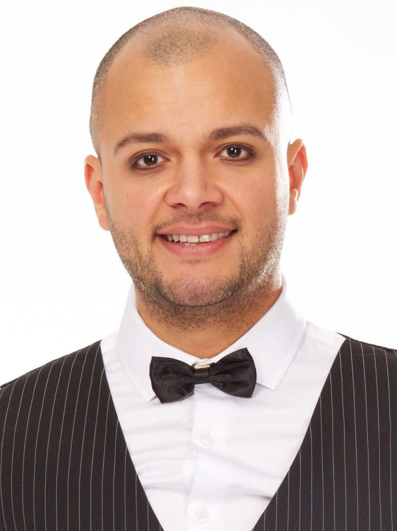 Papillon em cetim Preto - Kiabi