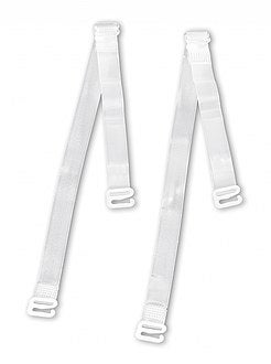 Par de alças transparentes - Kiabi