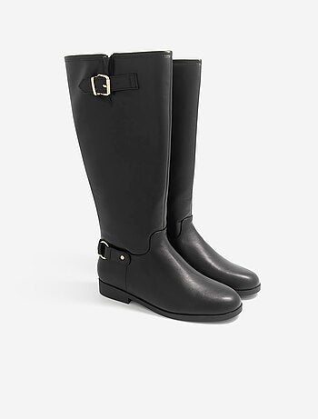Par de botas tipo cavaleiro