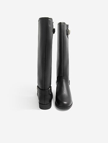 Par de botas tipo cavaleiro