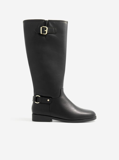 Par de botas tipo cavaleiro - Kiabi