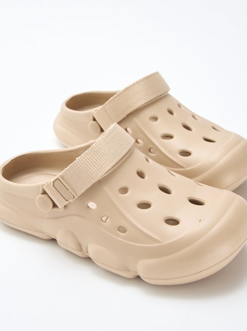 Par de chinelos de praia fechados - Kiabi