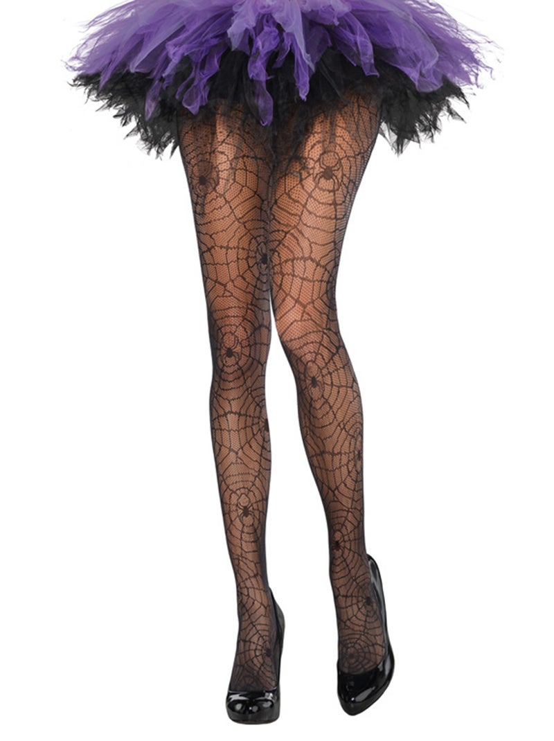 Par de collants 'aranha' PRETO - Kiabi