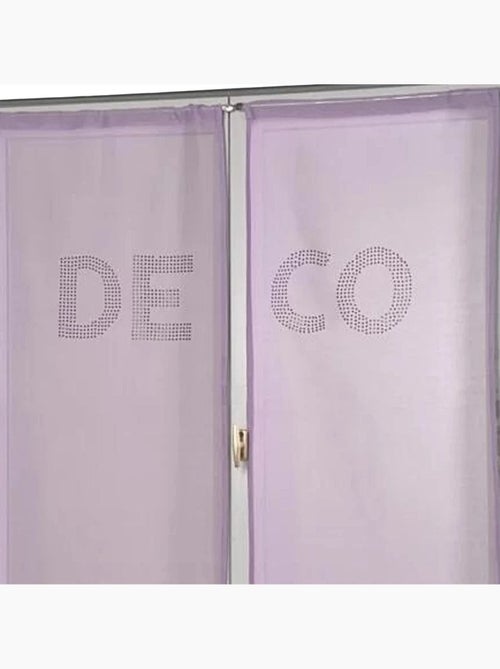Par de cortinas transparentes com strass «deco» - Kiabi Par de cortinas transparentes com strass «deco» - Kiabi