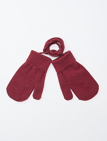 Par de luvas sem dedos lisas