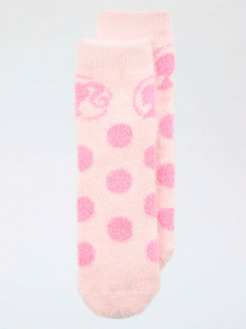 Par de meias 'Barbie' em algodão - Kiabi