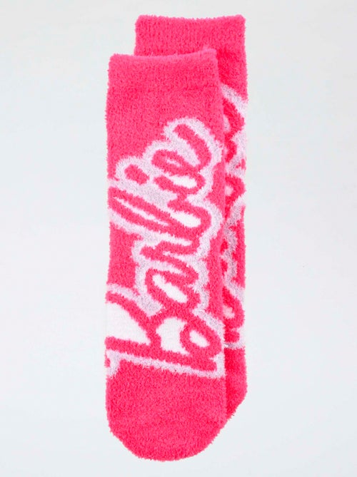 Par de meias 'Barbie' em algodão - Kiabi