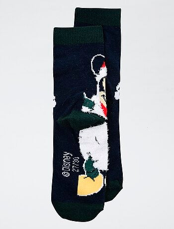 Par de meias de Natal 'Disney' 'Mickey' em algodão