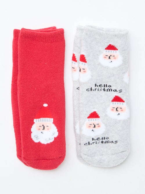 Par de meias fantasia antiderrapantes - Kiabi