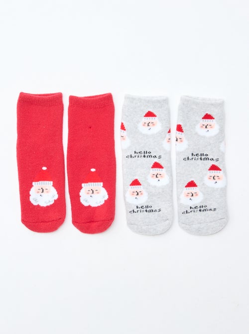 Par de meias fantasia antiderrapantes - Kiabi