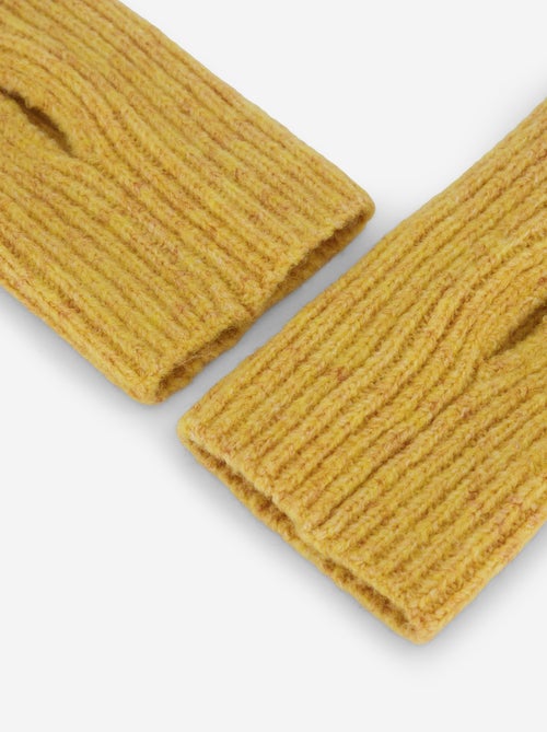 Par de mitenes com punho sem dedos - Kiabi Par de mitenes com punho sem dedos - Kiabi