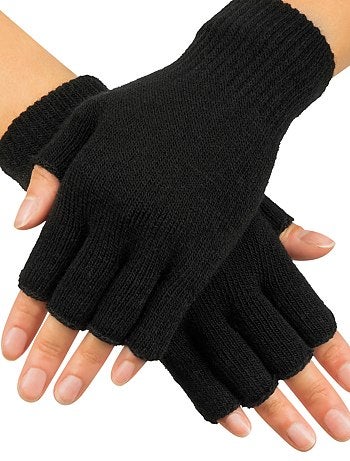 Par de mitenes em tricô - Kiabi