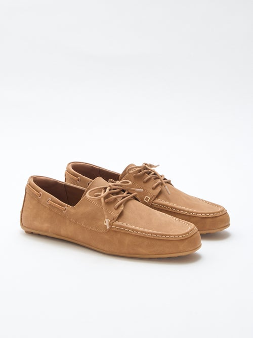 Par de mocassins náuticos lisos - Kiabi